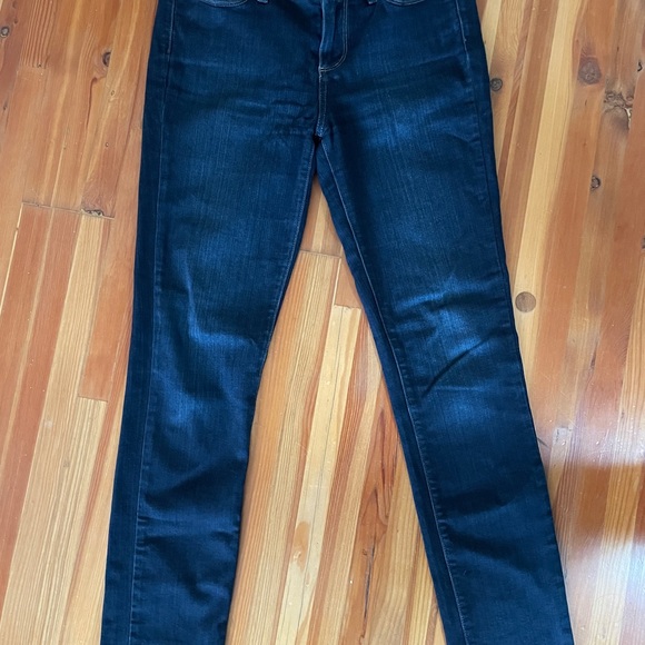 Paige Skyline Skinny Dark Wash - Sz 28 - Picture 2 of 3